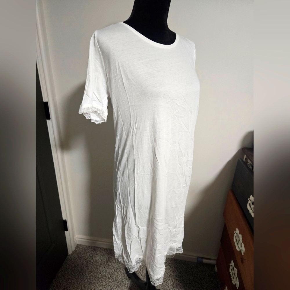 Victoria's Secret White Sleep Dress